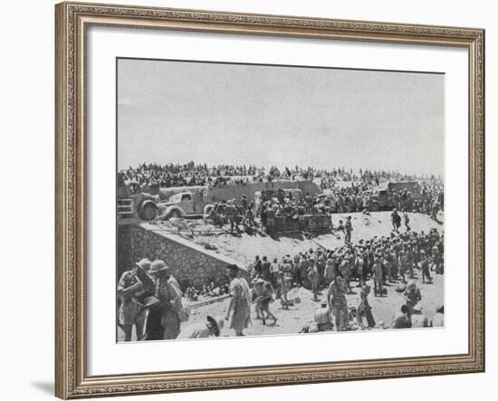 Capture of Tobruk-null-Framed Photographic Print