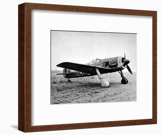 Captured Focke-Wulf 190, Britain; Second World War, 1944-null-Framed Art Print