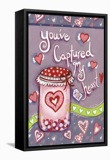 Captured Heart-Valarie Wade-Framed Premier Image Canvas