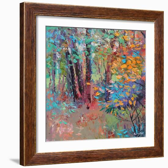 Capturing The Colour-Sylvia Paul-Framed Giclee Print