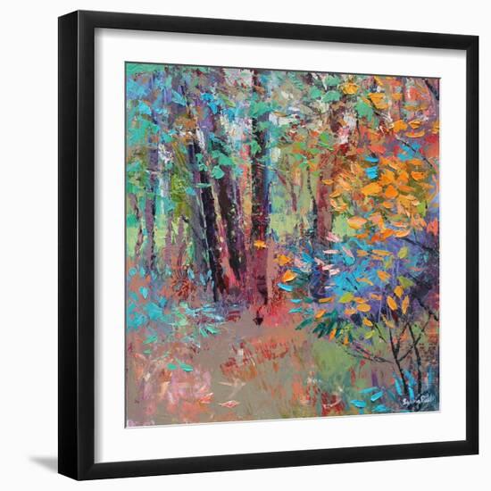 Capturing The Colour-Sylvia Paul-Framed Giclee Print