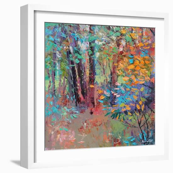 Capturing The Colour-Sylvia Paul-Framed Giclee Print