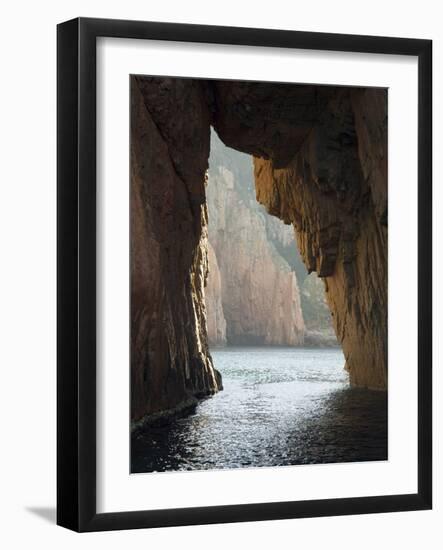 Capu Rossu, Les Calanches Unesco World Heritage Site, Porto, Corsica, France-Trish Drury-Framed Photographic Print