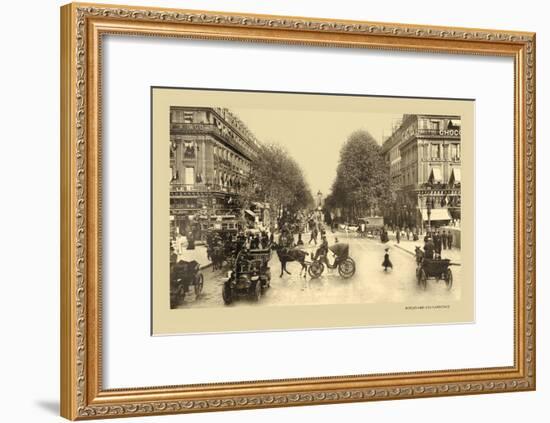 Capuchin Nuns Boulevard-null-Framed Art Print