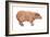 Capybara (Hydrochoerus Capybara), Mammals-Encyclopaedia Britannica-Framed Art Print