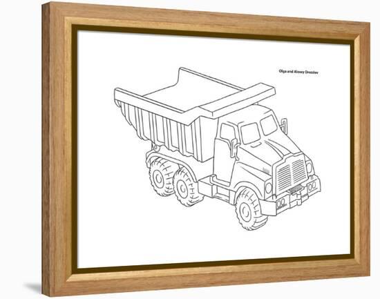 Car 11-Olga And Alexey Drozdov-Framed Premier Image Canvas