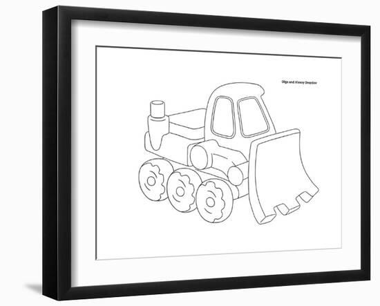 Car 2-Olga And Alexey Drozdov-Framed Giclee Print