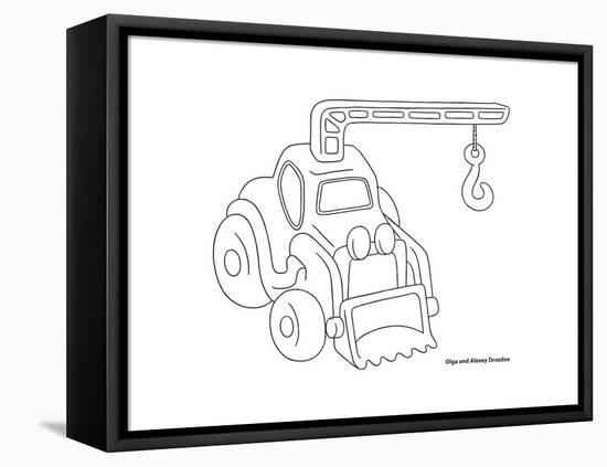 Car 4-Olga And Alexey Drozdov-Framed Premier Image Canvas