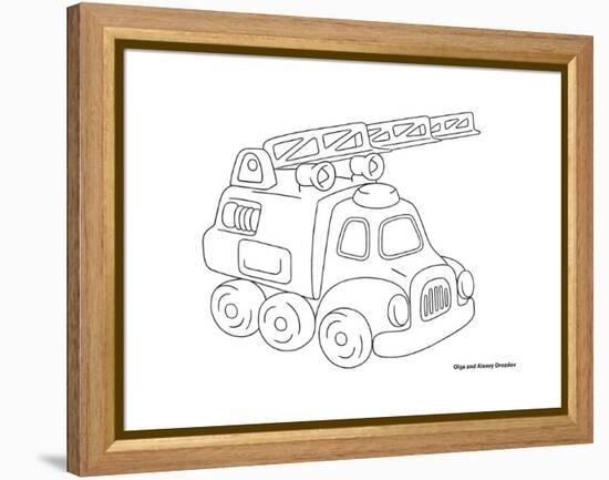 Car 7-Olga And Alexey Drozdov-Framed Premier Image Canvas