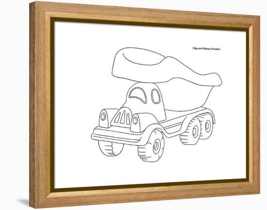 Car 8-Olga And Alexey Drozdov-Framed Premier Image Canvas