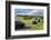 Car and Truck Driving on Winding Country Road, Storm Clouds, Motion Blur, Thuringia, Germany-Andreas Vitting-Framed Photographic Print