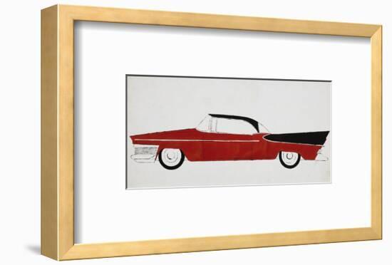 Car, c.1959-Andy Warhol-Framed Art Print