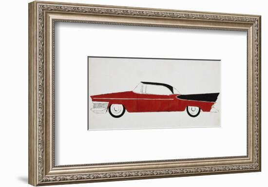 Car, c.1959-Andy Warhol-Framed Art Print