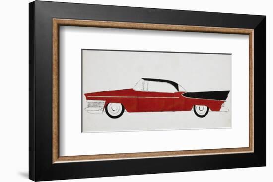 Car, c.1959-Andy Warhol-Framed Art Print