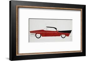 Car, c.1959-Andy Warhol-Framed Art Print