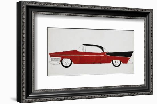 Car, c.1959-Andy Warhol-Framed Art Print