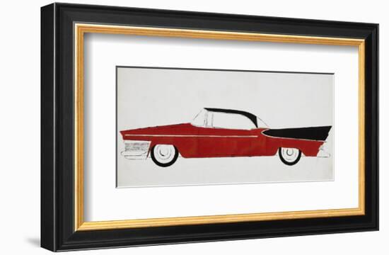Car, c.1959-Andy Warhol-Framed Art Print