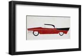 Car, c.1959-Andy Warhol-Framed Art Print