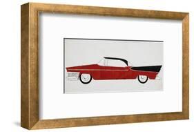 Car, c.1959-Andy Warhol-Framed Art Print