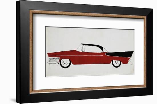 Car, c.1959-Andy Warhol-Framed Giclee Print