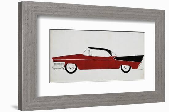 Car, c.1959-Andy Warhol-Framed Giclee Print