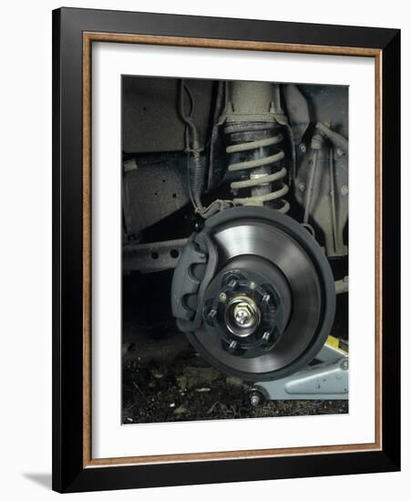 Car Disc Brake-Andrew Lambert-Framed Photographic Print