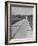 Car Driving Down Country Road-Alfred Eisenstaedt-Framed Photographic Print