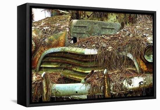 Car Graveyard III-James McLoughlin-Framed Premier Image Canvas