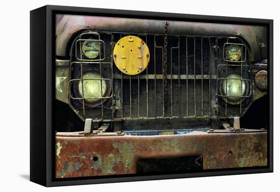 Car Graveyard IV-James McLoughlin-Framed Premier Image Canvas