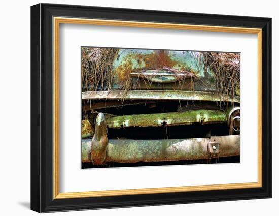 Car Graveyard V-James McLoughlin-Framed Photographic Print