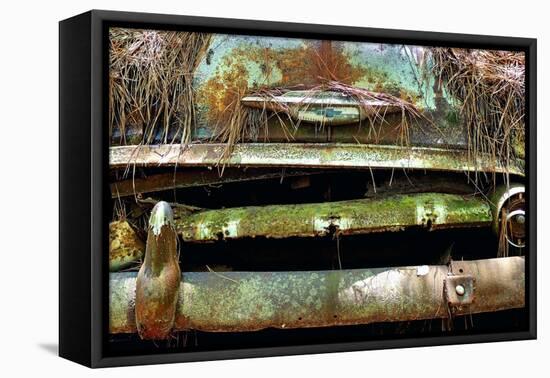 Car Graveyard V-James McLoughlin-Framed Premier Image Canvas