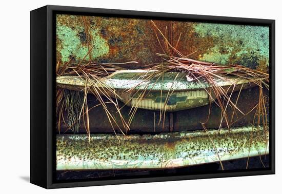 Car Graveyard VI-James McLoughlin-Framed Premier Image Canvas