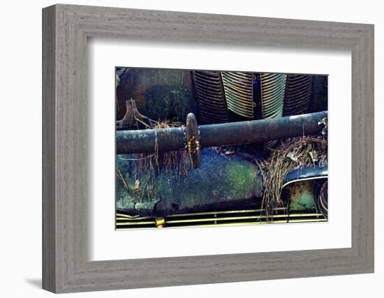 Car Graveyard X-James McLoughlin-Framed Photographic Print