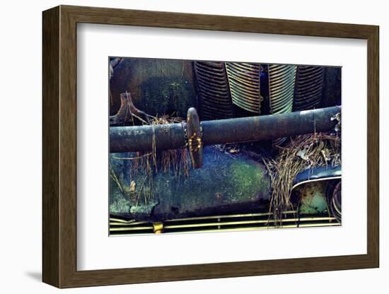 Car Graveyard X-James McLoughlin-Framed Photographic Print