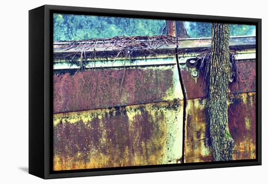 Car Graveyard XI-James McLoughlin-Framed Premier Image Canvas