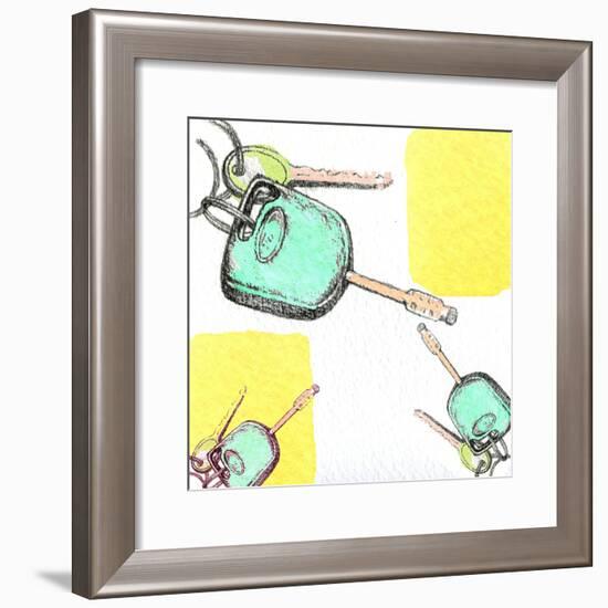 Car Keys-Anna Platts-Framed Giclee Print