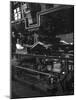 Car Manufacturing - Complex Hydraulic Press-Heinz Zinram-Mounted Photographic Print