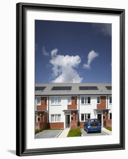 Car Parked in Driveway-Benedict Luxmoore-Framed Photo