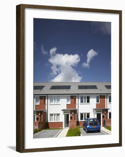 Car Parked in Driveway-Benedict Luxmoore-Framed Photo