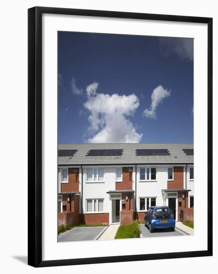 Car Parked in Driveway-Benedict Luxmoore-Framed Photo