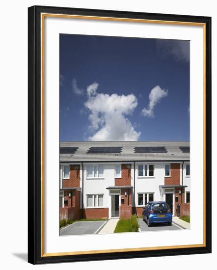 Car Parked in Driveway-Benedict Luxmoore-Framed Photo