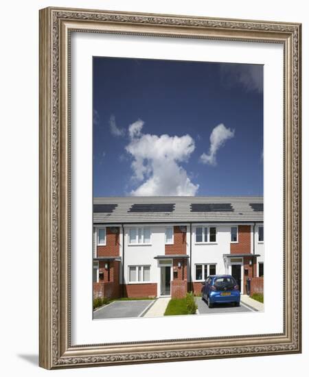 Car Parked in Driveway-Benedict Luxmoore-Framed Photo