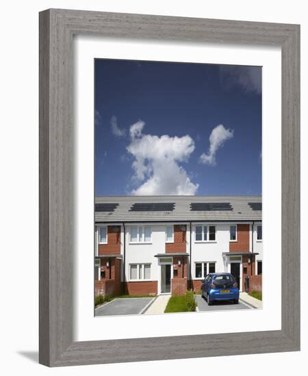 Car Parked in Driveway-Benedict Luxmoore-Framed Photo