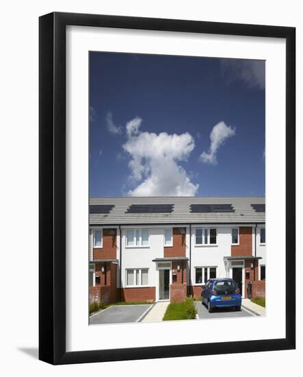 Car Parked in Driveway-Benedict Luxmoore-Framed Photo