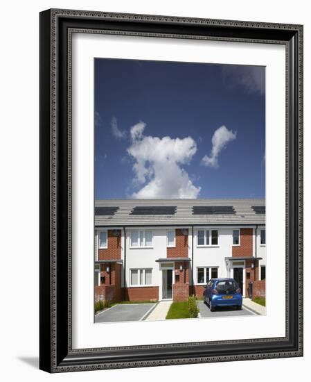 Car Parked in Driveway-Benedict Luxmoore-Framed Photo