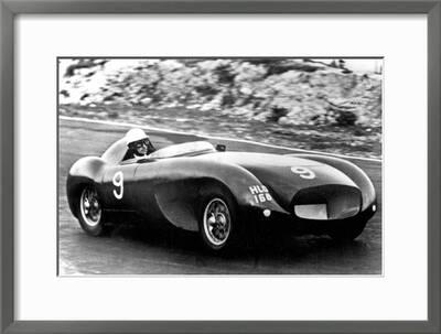 Car Racing Driver David Blakely During Race He Was Shot By Former Lover Ruth Ellis In 1955 Photo Art Com - Race Car Driver Picture Frame Car Racing Driver David Blakely During Race He Was Shot By Former Lover Ruth Ellis In 1955 Photo Art Com - Race Car Driver Picture Frame
