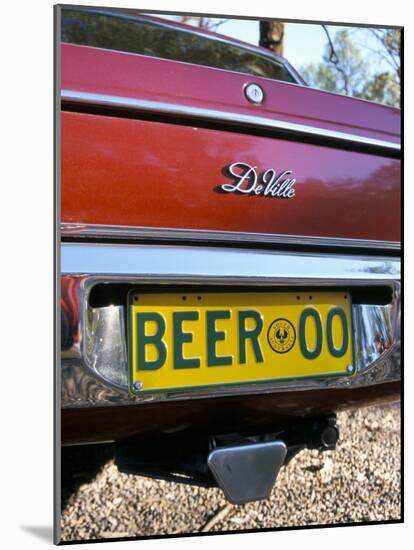 Car Registration Plate Beer, South Australia, Australia-Steve & Ann Toon-Mounted Photographic Print