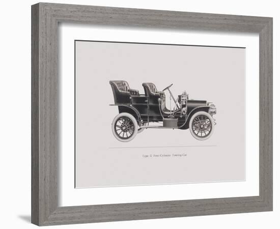 Car Type G-The Vintage Collection-Framed Giclee Print