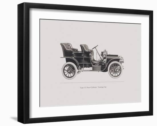 Car Type G-The Vintage Collection-Framed Giclee Print