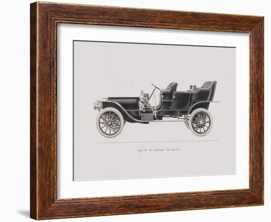 Car Type H-The Vintage Collection-Framed Giclee Print